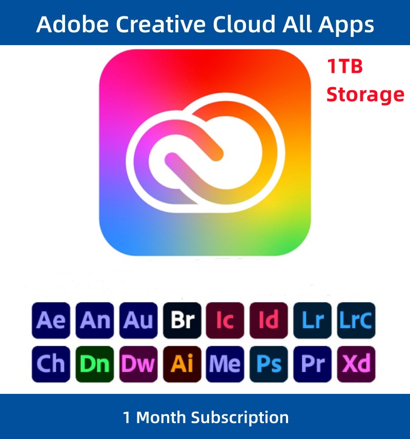 adobe creative cloud all apps subscription